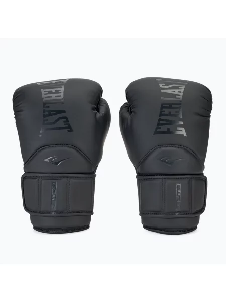 Rękawice bokserskie Everlast Elite 2 Pro Boxing Leather black czarne