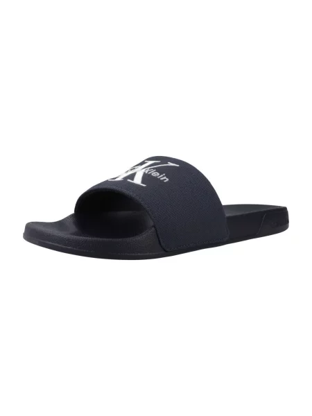 Calvin Klein Jeans Saboți ESS bleumarin / alb albastru