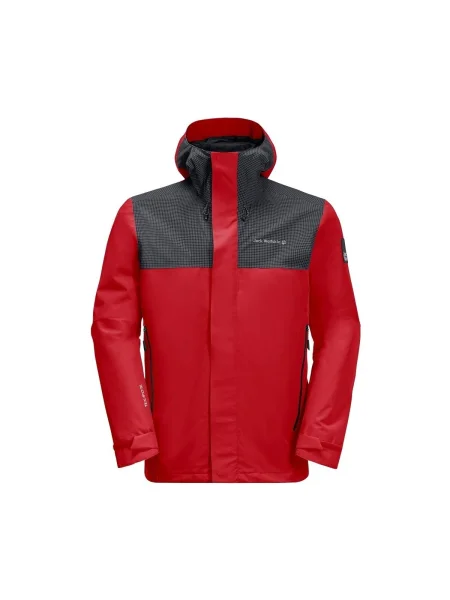 Geacă Jack Wolfskin roșu