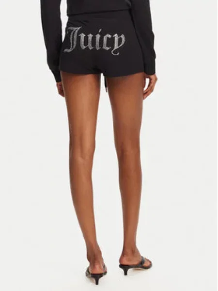 Juicy Couture Športne kratke hlače črna