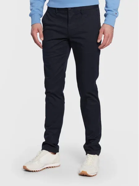 Tommy Hilfiger Chinos kelnes Core Bleecker Tamsiai mėlyna