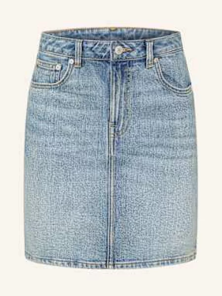 Gant Spódnica Jeansowa blau niebieska