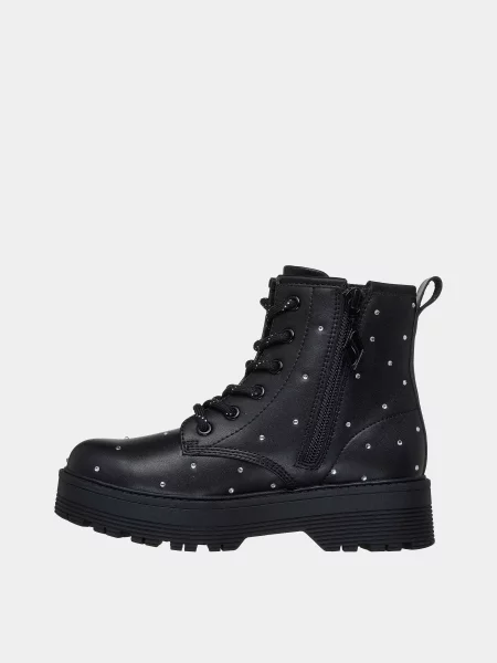 Детские ботинки Skechers черные