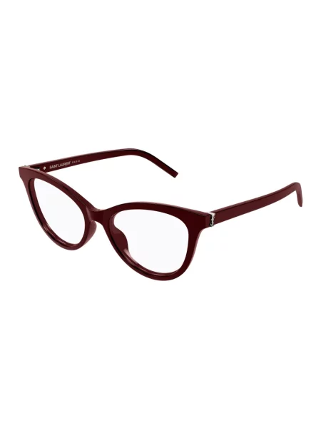 Okulary przeciwsłoneczne Saint Laurent czerwone