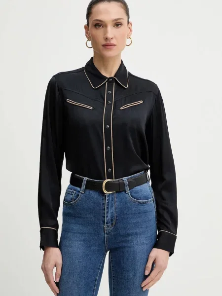 Levi's cămașă cu guler clasic regular negru