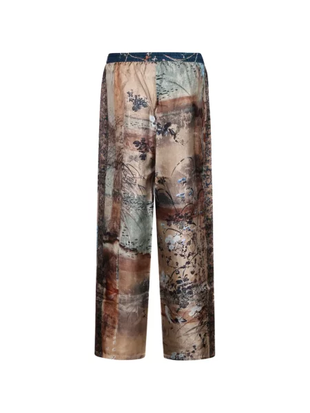 Pantaloni Pierre-louis Mascia de mătase