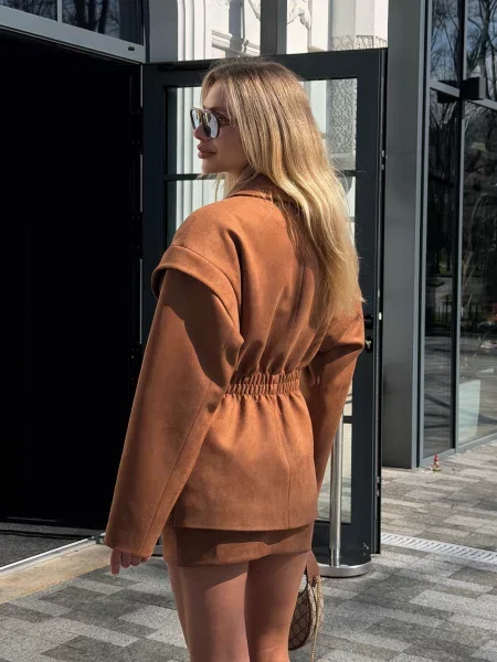Пиджак Jadone Fashion оранжевый