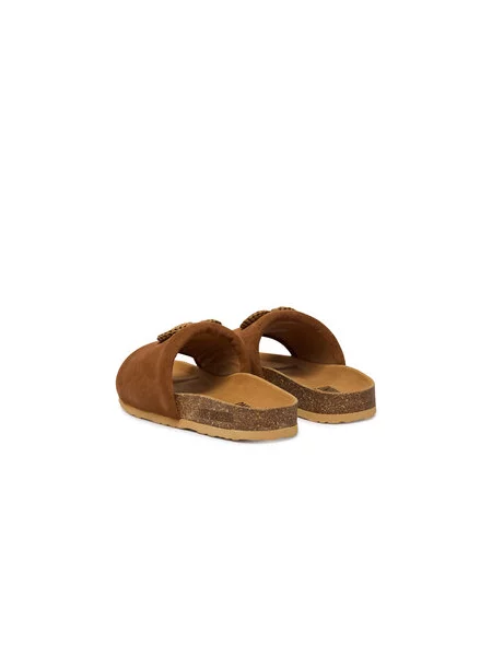 Šlepetės LOVE MOSCHINO ruda