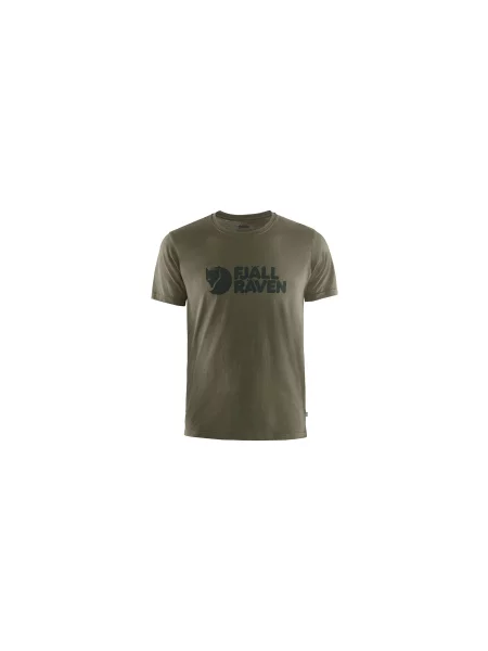 Fjällräven Logo T-Shirt M Mężczyźni Koszulki Fjällräven Size: M zielony
