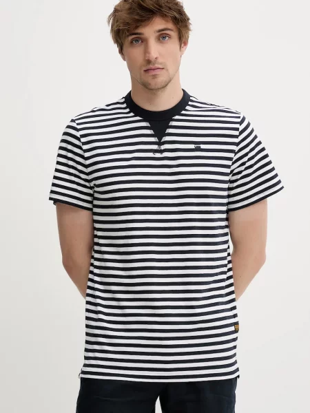 Tričko G-Star Raw tmavomodrá