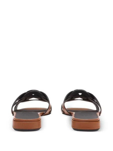 Sandale Furla din piele maro