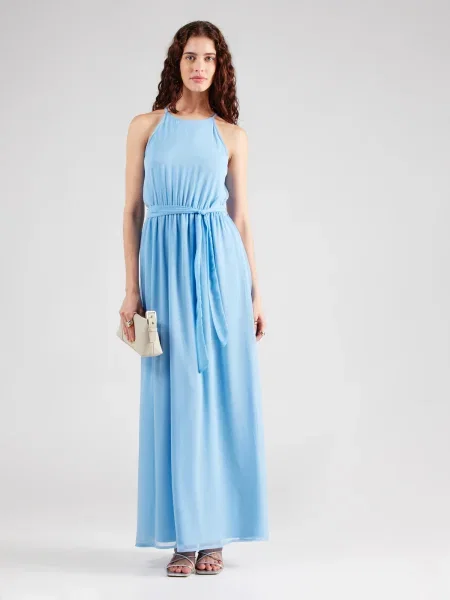 Vila Rochie cocktail Falia celest albastru