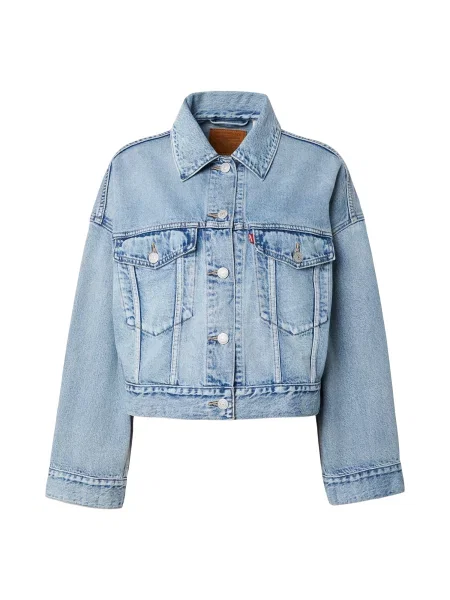 LEVI'S ® Átmeneti dzseki Loose Crop Trucker Jacket égkék