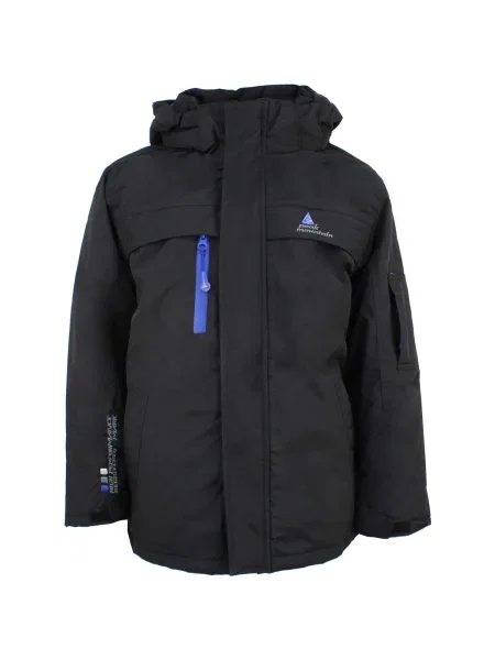 Geacă parka copii Peak Mountain negru