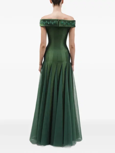 Rochie maxi Rami Al Ali verde
