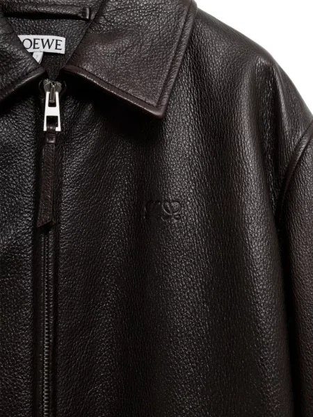 Geanta de piele Loewe maro