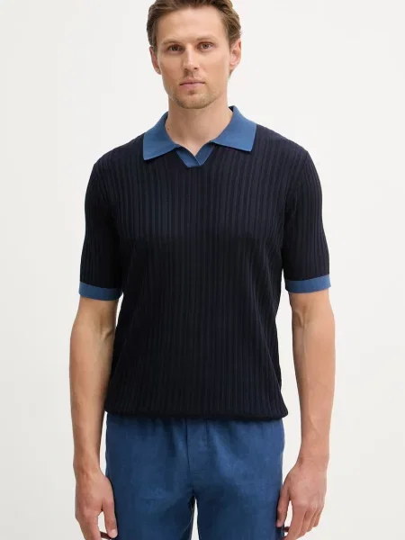 United Colors of Benetton polo granatowa