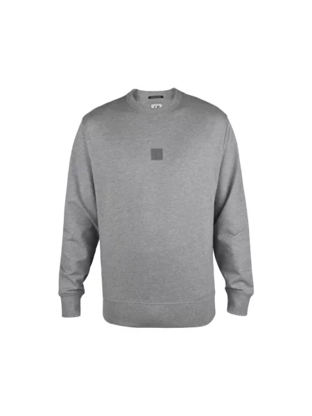 Bluza nierozpinana C.p. Company z okrągłym dekoltem szara