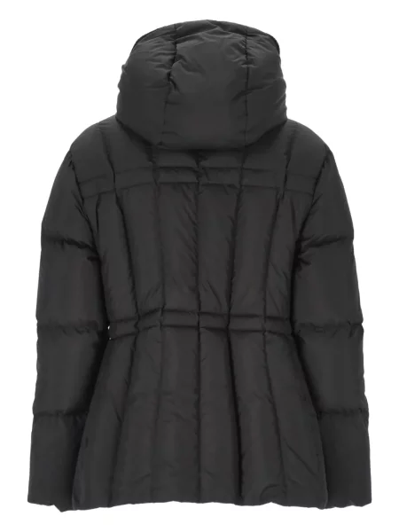 Geacă cu puf Moncler cu glugă negru