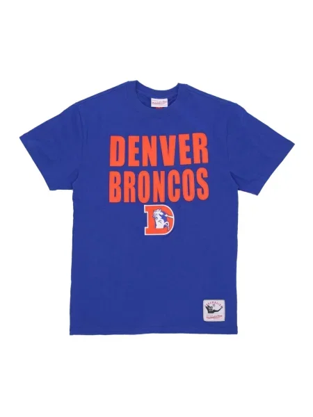 Koszulka Mitchell & Ness niebieska