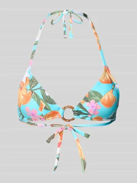 Góra od bikini we wzór na całej powierzchni model MINEW MOOREA' Banana Moon