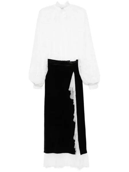 Fustă Ana Radu din dantelă negru