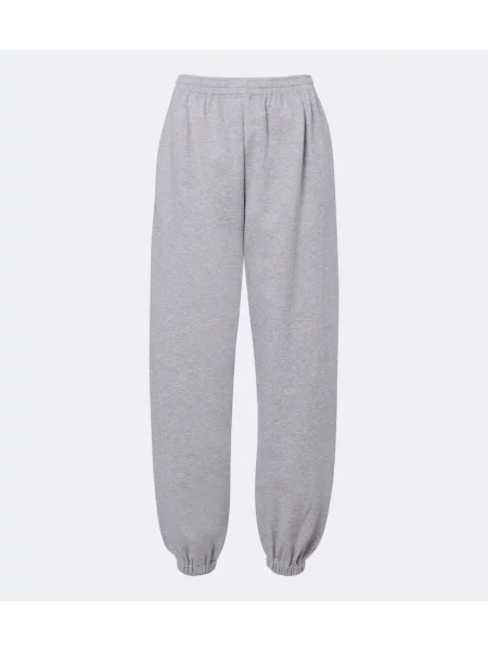 Pantaloni sport Magda Butrym din jerseu gri