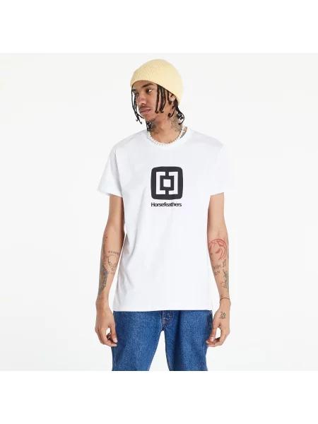 Tricou Horsefeathers Fair T-Shirt White M alb