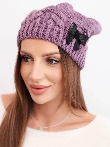 Kapa Kesi s mašnom ljubičasta