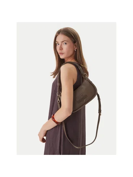 Kabelka LOVE MOSCHINO hnědá