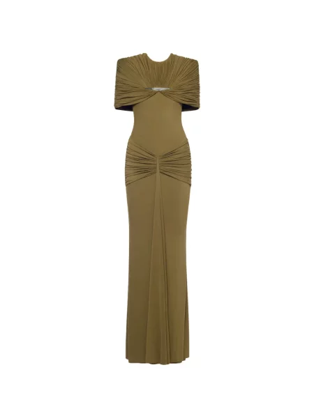Rochie Chats By C.dam drapată verde