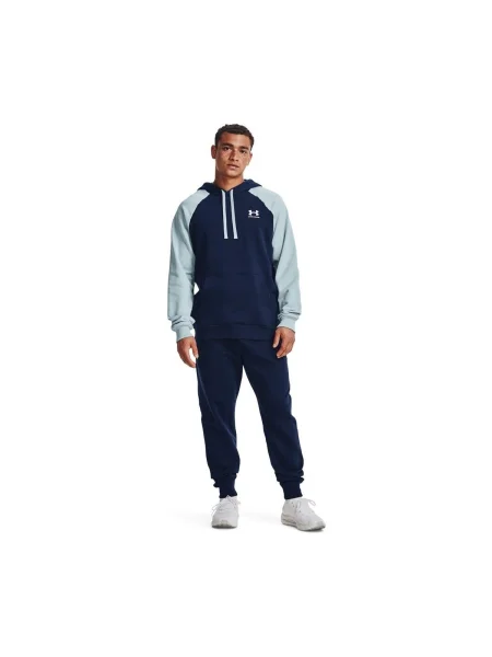 Fleecová fleecová mikina Under Armour modrá