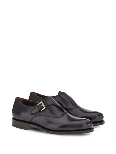 Pantofi monk Ferragamo din piele negru