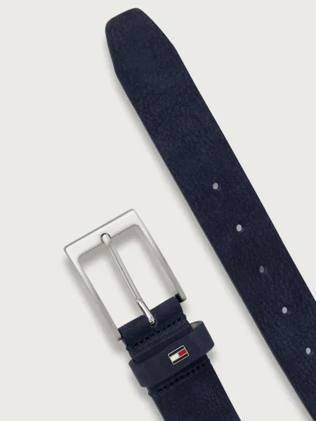 Tommy Hilfiger curea pentru bărbați din piele întoarsă