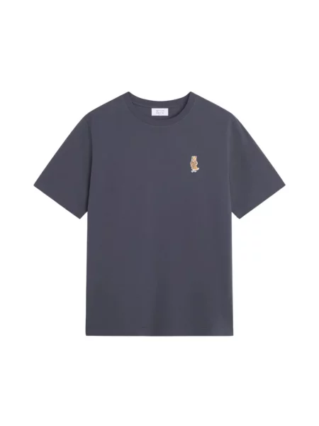 Koszulka Maison Kitsune niebieska