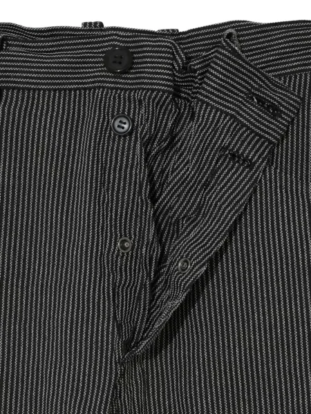 Pantaloni Undercover cu dungi negru