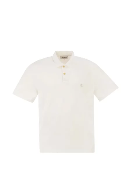 Tricou polo Premiata cu broderie