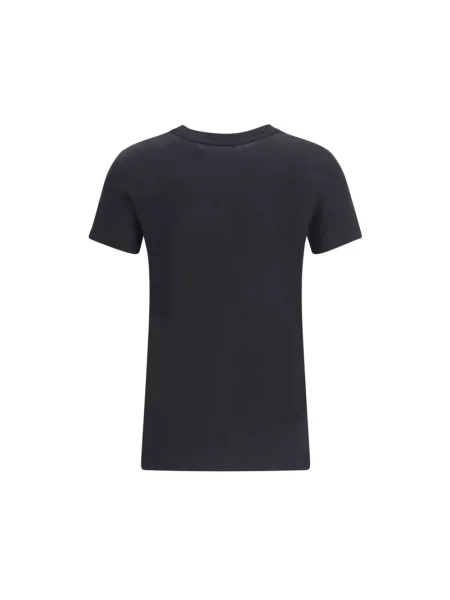 Koszulka Max Mara z logo czarna