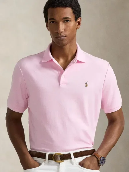 Polo Ralph Lauren πόλο ανδρικό ροζ