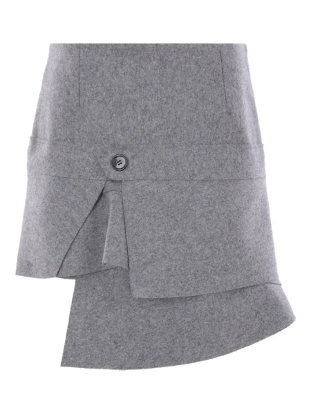 Mała mały spódnica mini Zomer szara