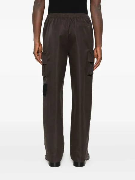 Pantaloni cargo Notrainproof cu aplicații maro