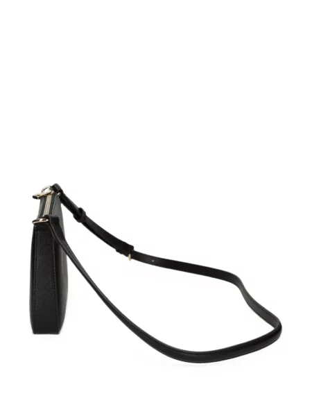 Geanta crossbody Lacoste negru