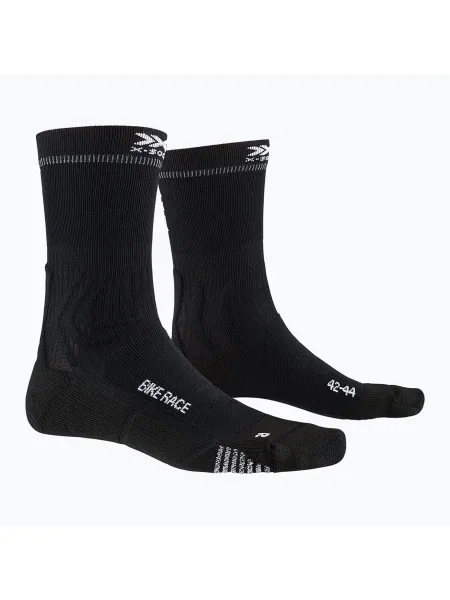 Olcsóbban. Kerékpáros zokni X-Socks Bike Race opal black/eat dust. Méret: EU fekete