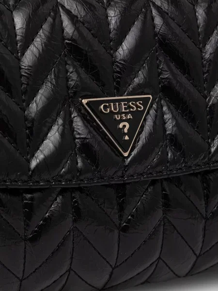 Кожаная сумка-багет Guess