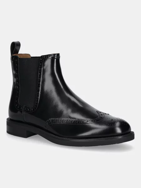 Brogues Tommy Hilfiger din piele negru