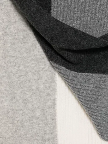 Fular Pennyblack cu franjuri gri