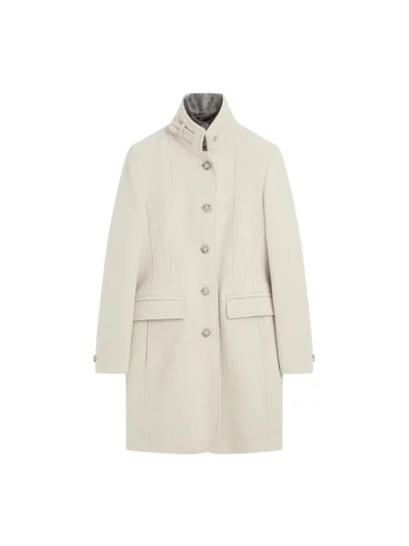 Sztuczne futro futro Cinque ze stójką beżowe