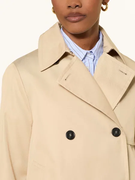 Weekend Max Mara Kurtka Trenczowa Biglia braun beżowa