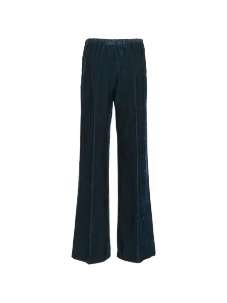 Pantaloni Forte_forte de catifea verde
