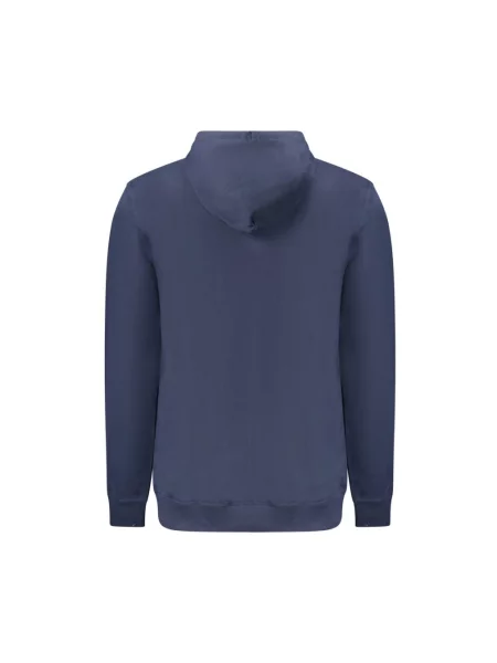 Bluza z kapturem Tommy Hilfiger z kapturem z długim rękawem niebieska